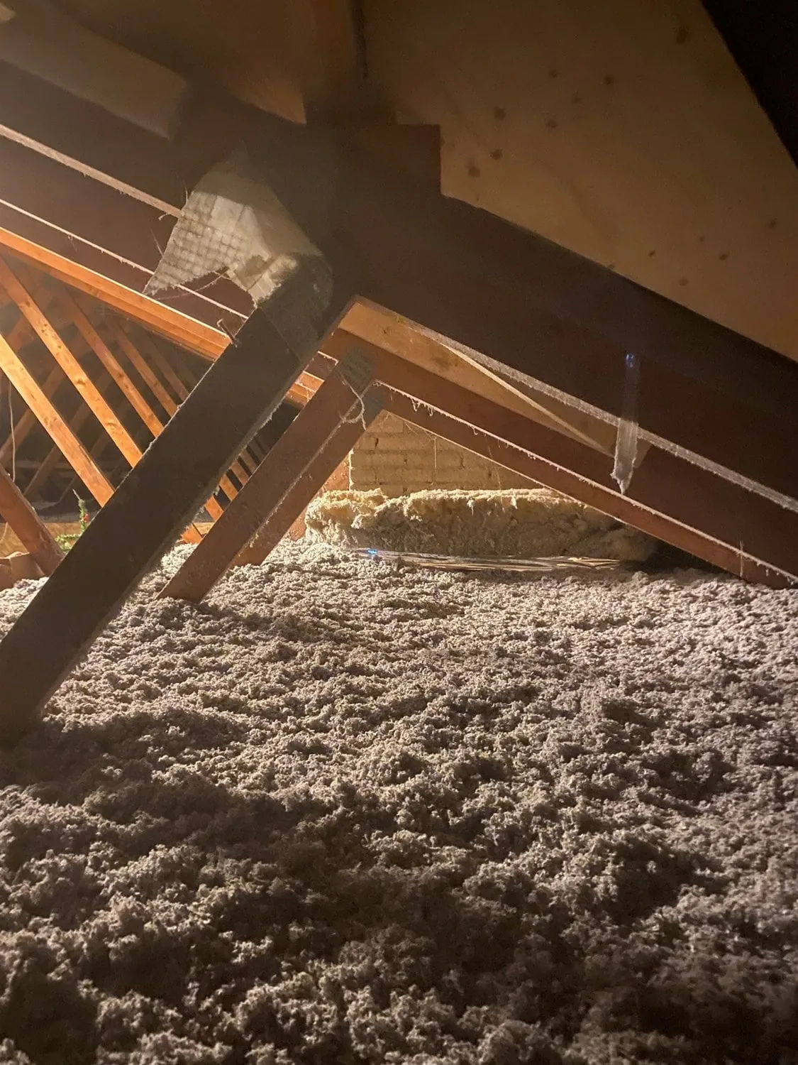 Loft efter isolering